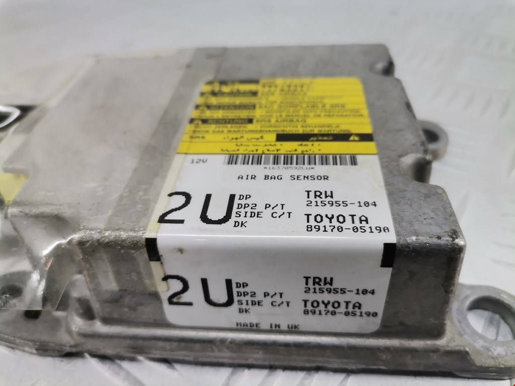 Блок управления AIR BAG TOYOTA Avensis 2003-2008