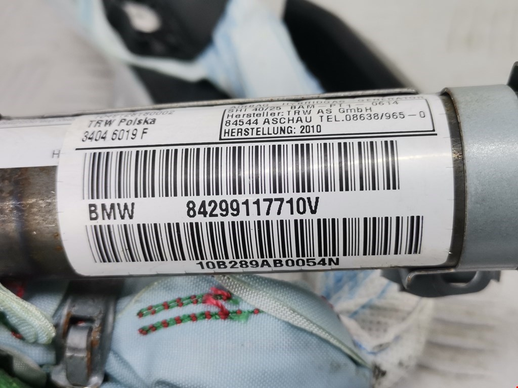 Подушка безопасности боковая (шторка) BMW X1 E84 2009-2015