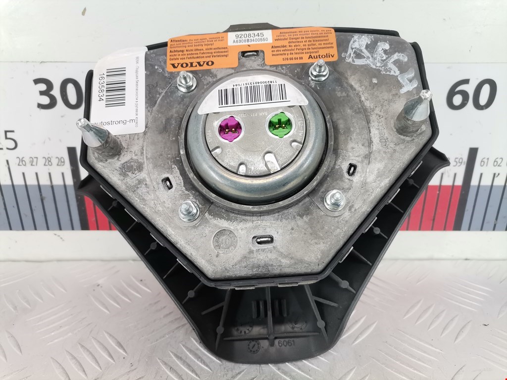 Подушка безопасности в рулевое колесо VOLVO S60 I 2000-2010