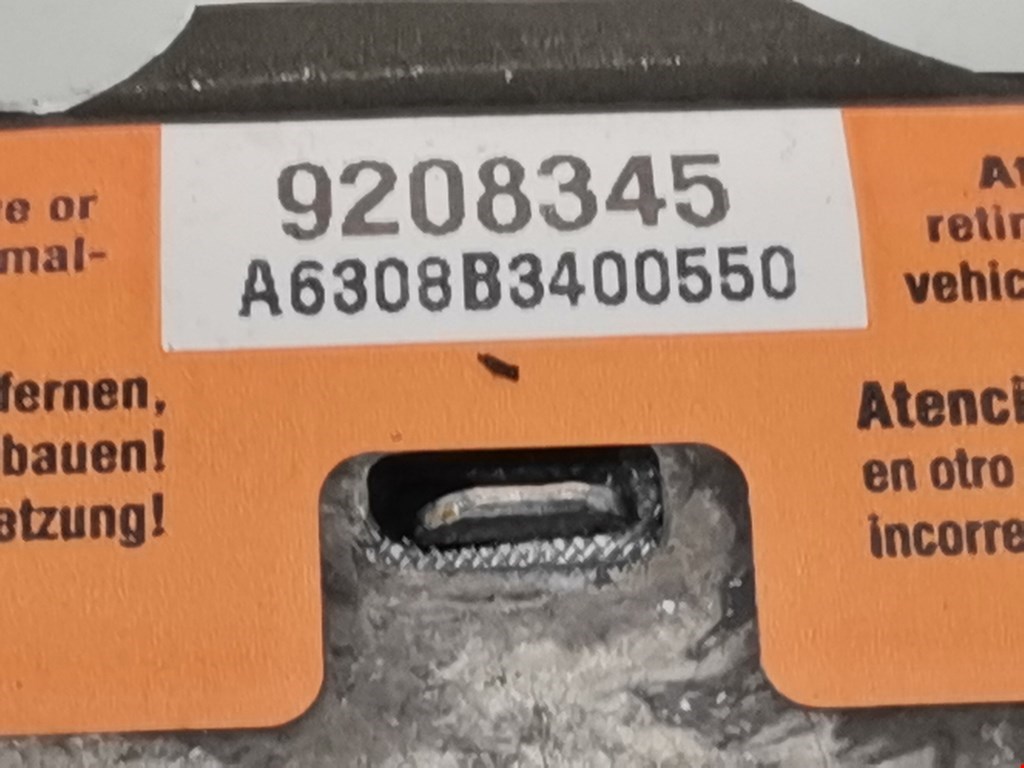 Подушка безопасности в рулевое колесо VOLVO S60 I 2000-2010