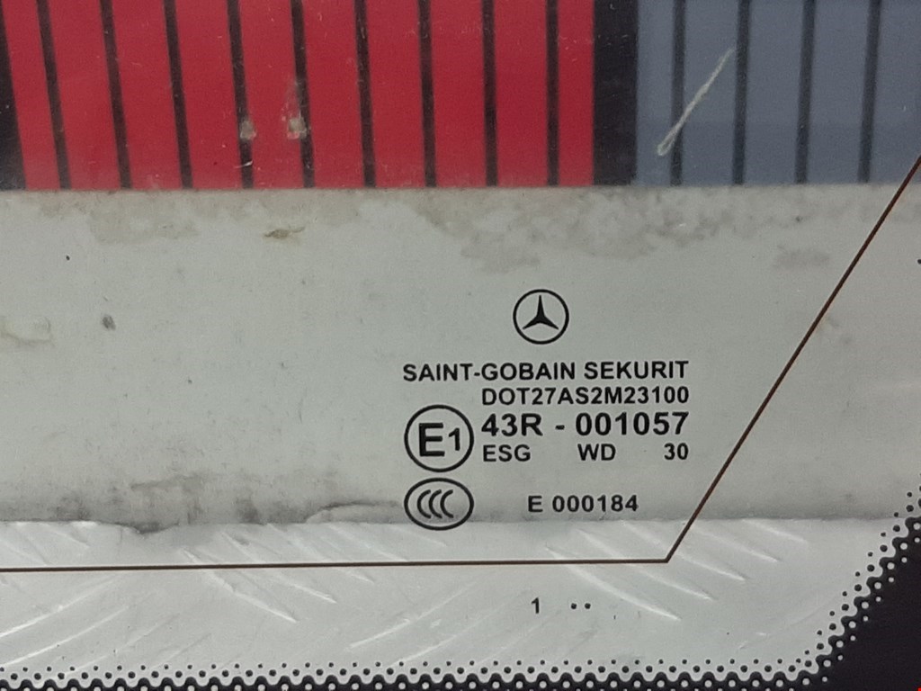 Стекло кузовное глухое правое MERCEDES-BENZ E-Class W212, S212, C207 2009-2016