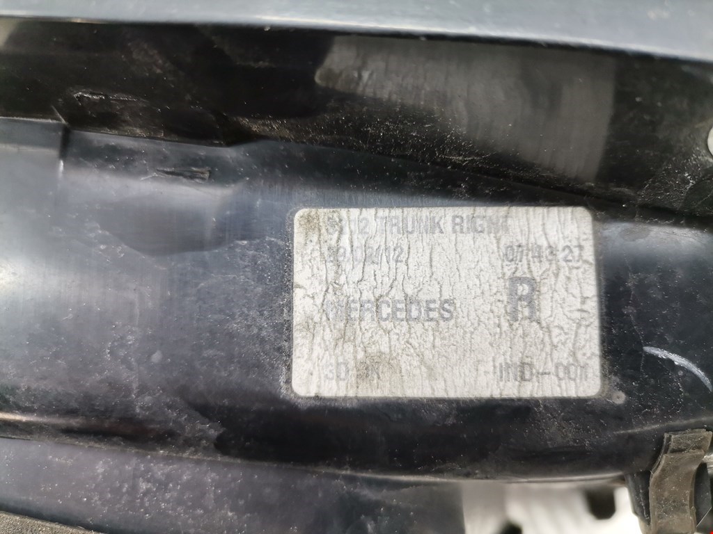 Фонарь задний внутренний правый MERCEDES-BENZ E-Class W212, S212, C207 2009-2016