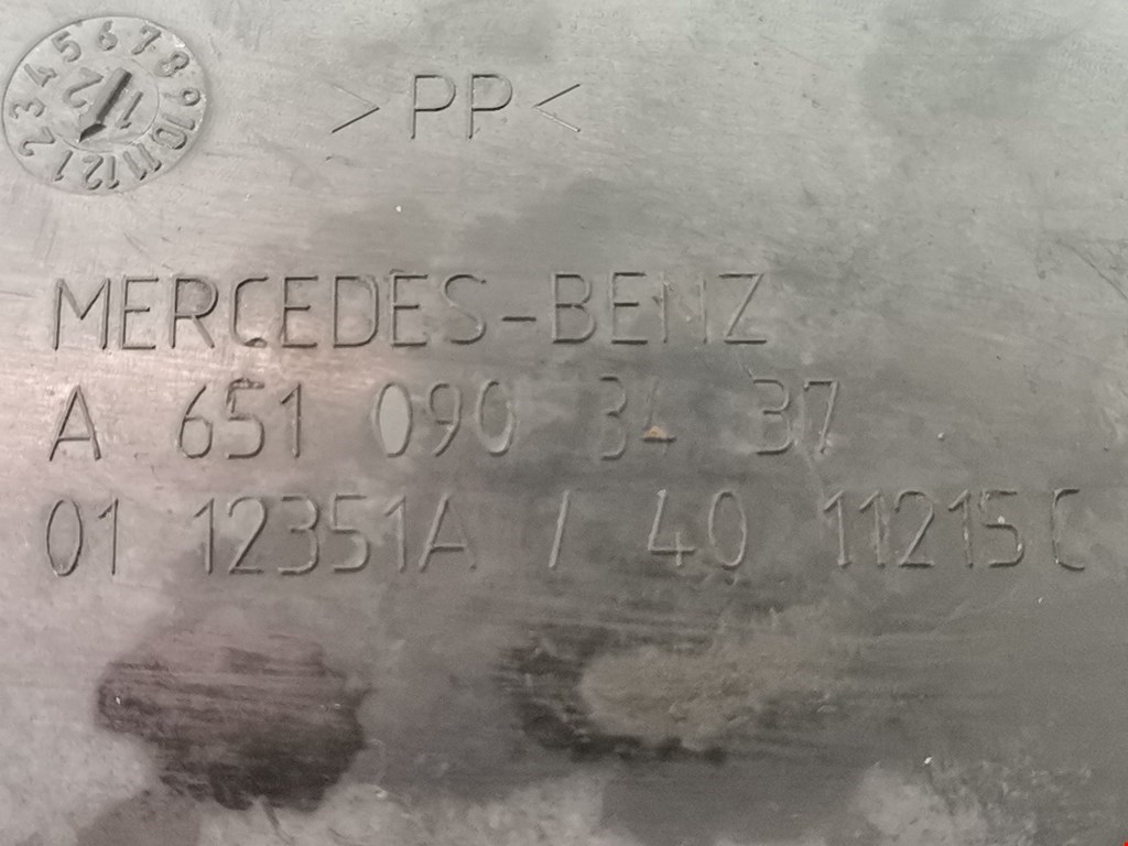 Патрубок воздушного фильтра MERCEDES-BENZ E-Class W212, S212, C207 2009-2016