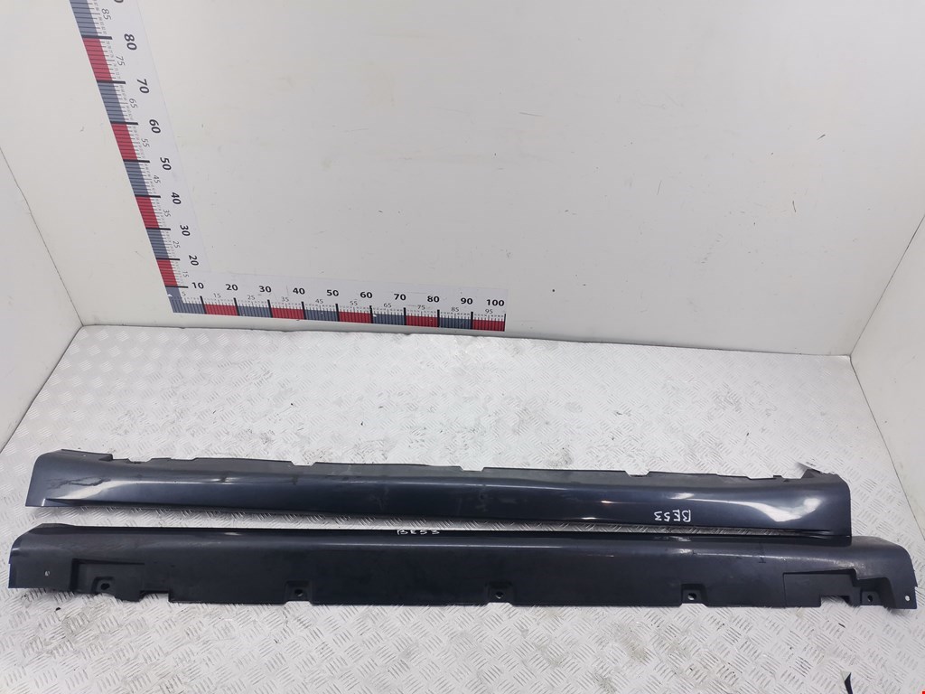 Накладка декоративная на порог (Комплект) Chevrolet Epica 1 (V250) (2006-2012)