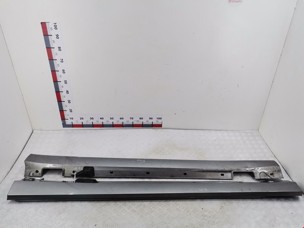 Накладка декоративная на порог (Комплект) Mercedes E-Class (W212) (2009-2016)