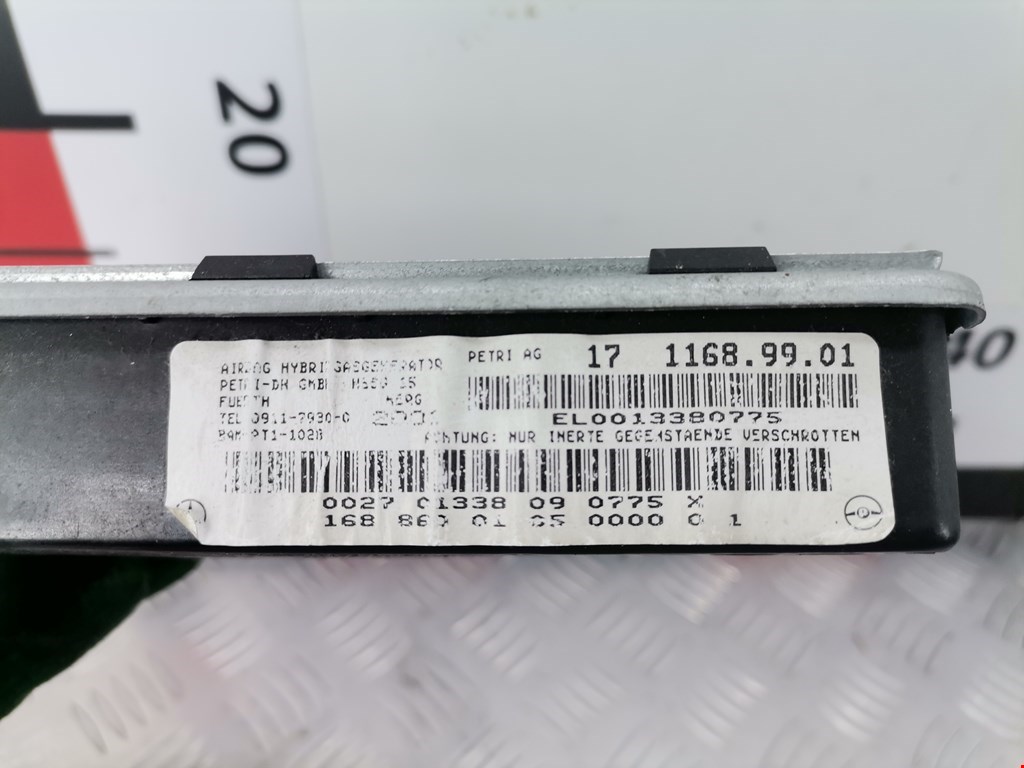 Подушка безопасности в дверь MERCEDES-BENZ Vaneo 2001-2005