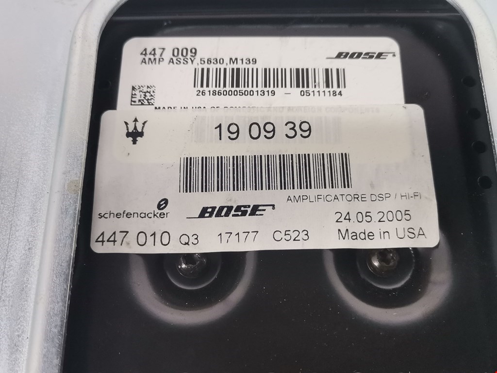 Усилитель акустической системы MASERATI Quattroporte M139 2003-2012