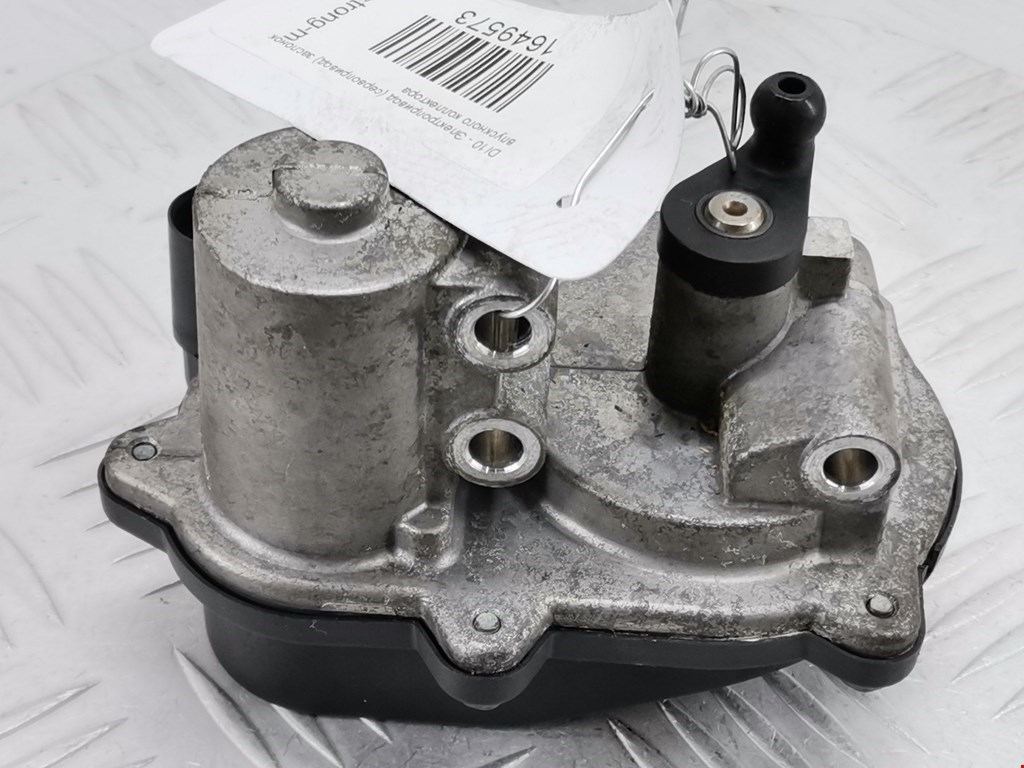 Сервопривод (электропривод моторчик привода) заслонок впускного коллектора Audi A4 B7 (2004-2009)