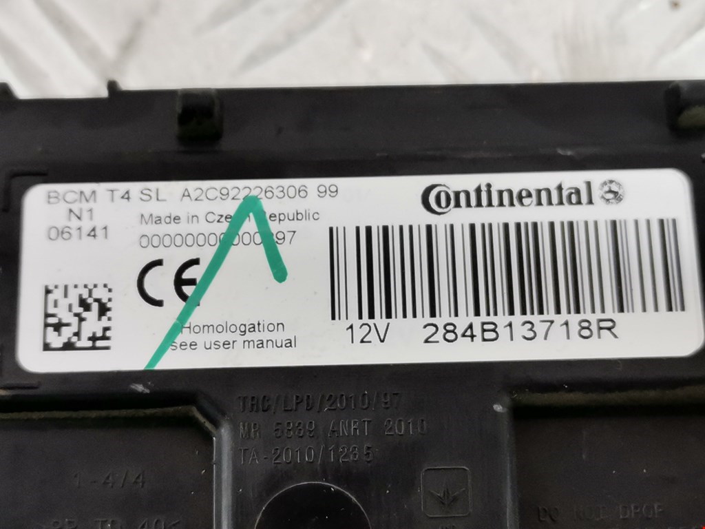 Блок комфорта DACIA Dokker I 2012-н.в.