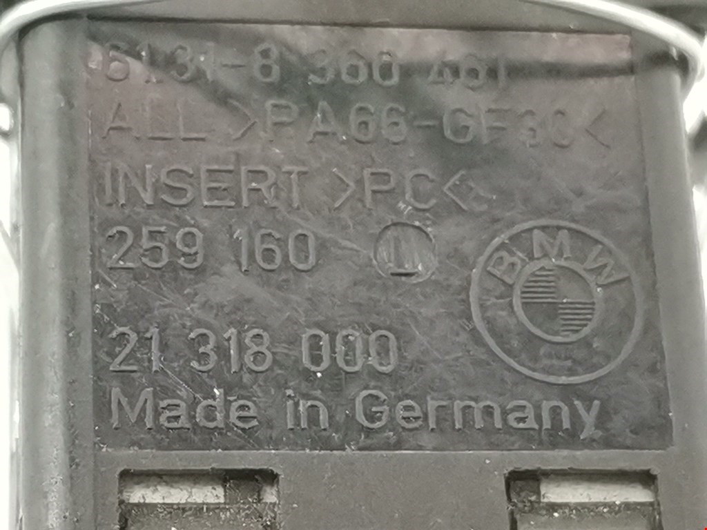 Кнопка освещения панели приборов BMW 5er 5 серия E39 1995-2004