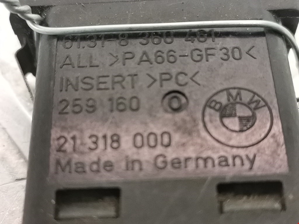 Кнопка освещения панели приборов BMW 5er 5 серия E39 1995-2004