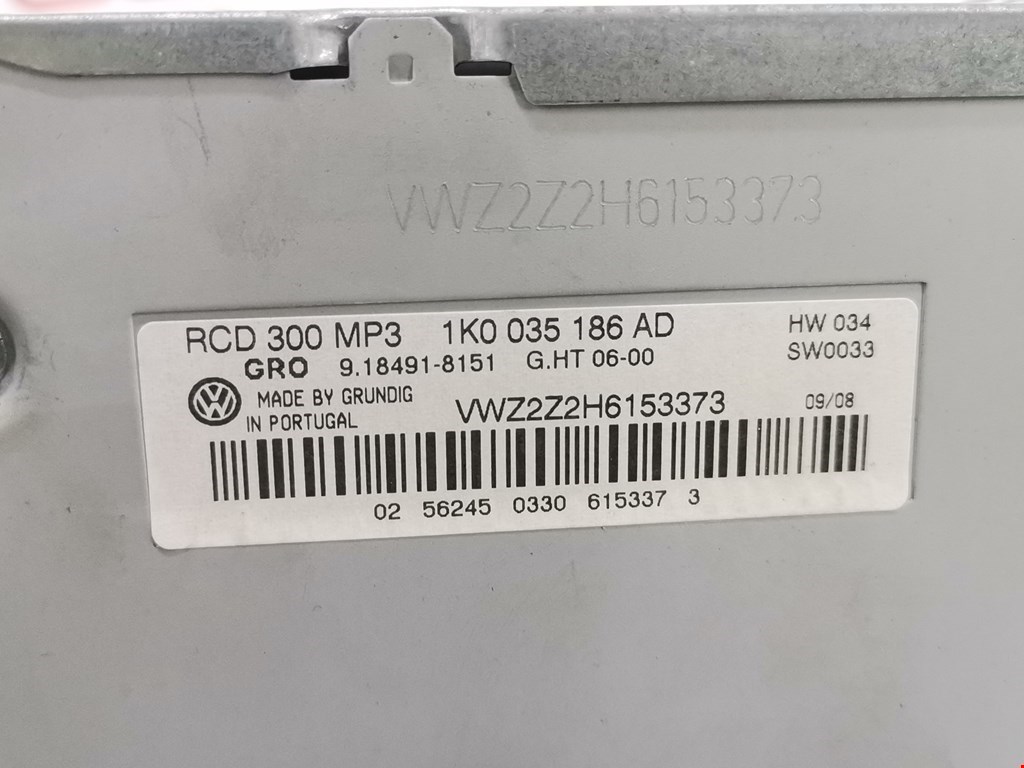 Магнитола VOLKSWAGEN Passat B6 2005-2011