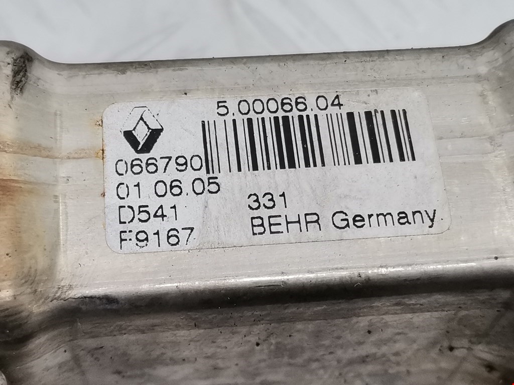 Радиатор системы ЕГР RENAULT Scenic II 2003-2010