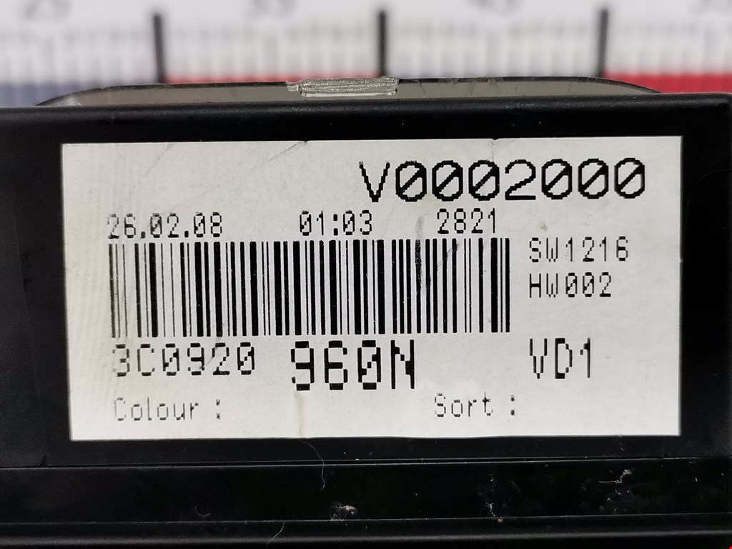 Панель приборов (щиток) VOLKSWAGEN Passat B6 2005-2011