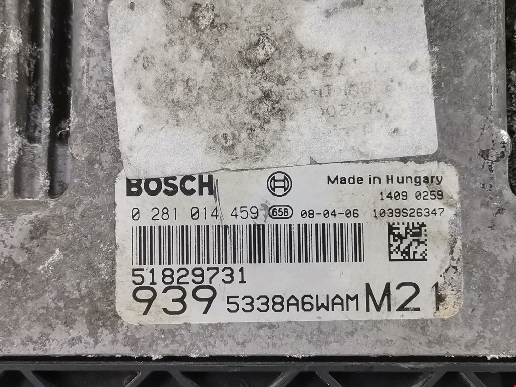 Блок управления двигателя (ЭБУ) ALFA ROMEO 159 2005-2011