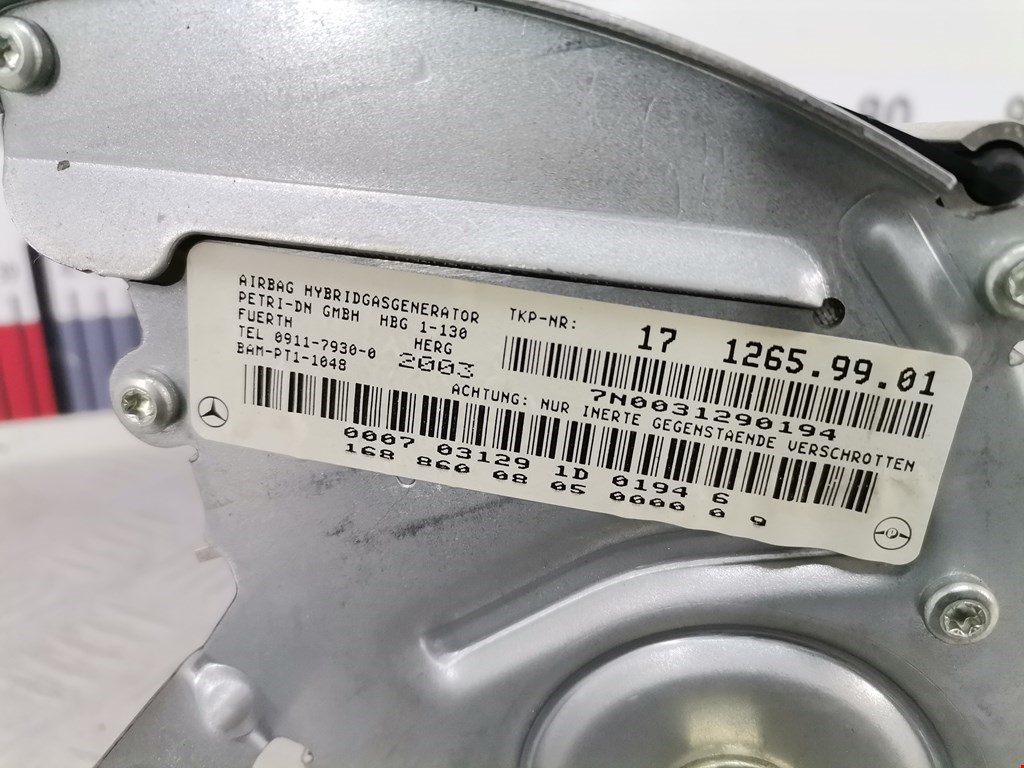 Подушка безопасности пассажирская (в торпедо) MERCEDES-BENZ Vaneo 2001-2005