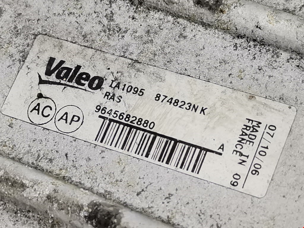 Интеркулер (радиатор интеркулера) CITROEN C5 I 2001-2008