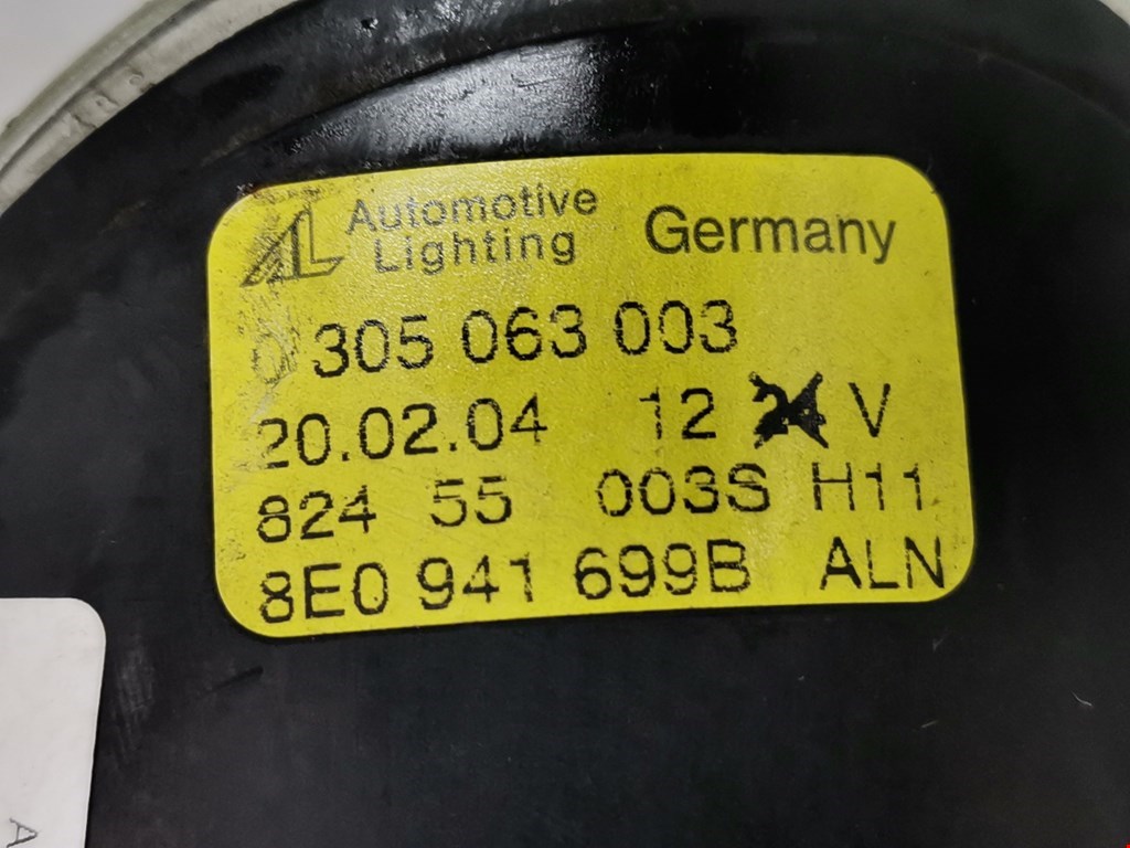 Фара противотуманная левая (ПТФ) AUDI A4 B6 2001-2005