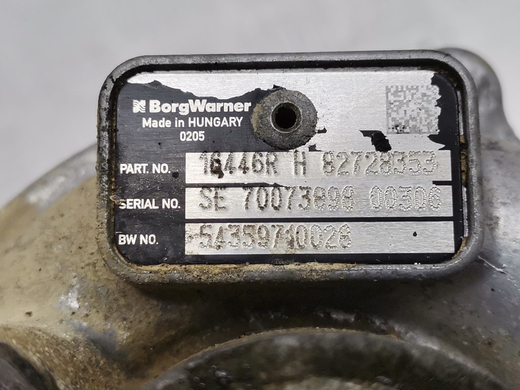 Турбина RENAULT Dokker 2012-2021