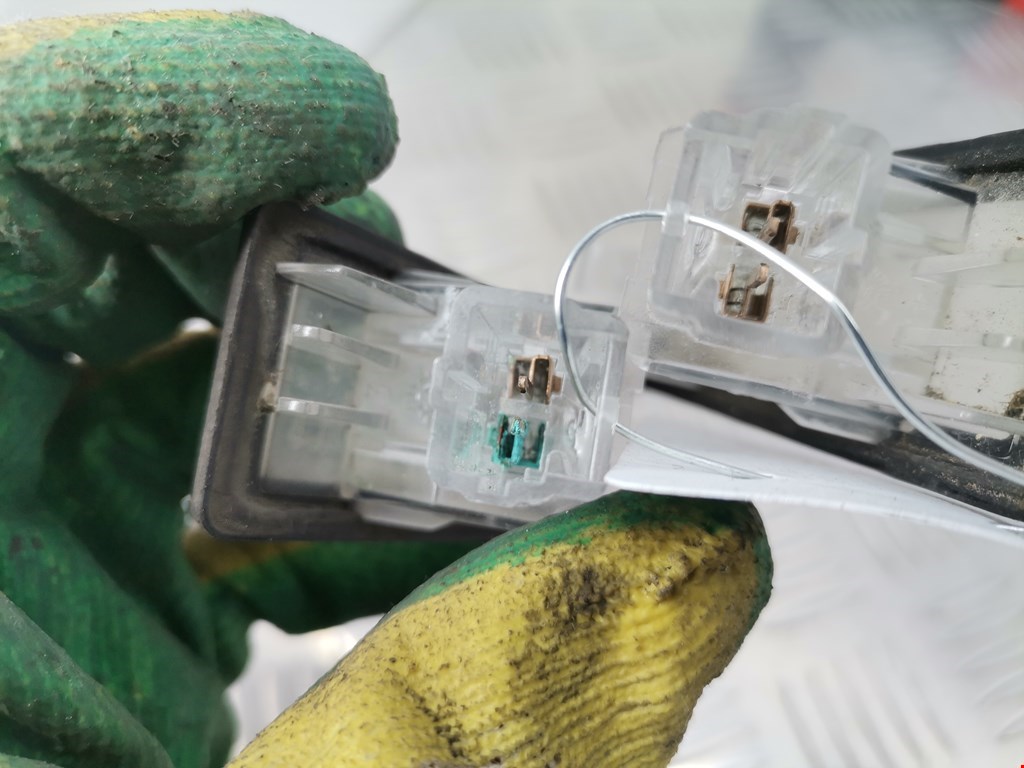 Фонарь подсветки номера RENAULT Laguna 2001-2007