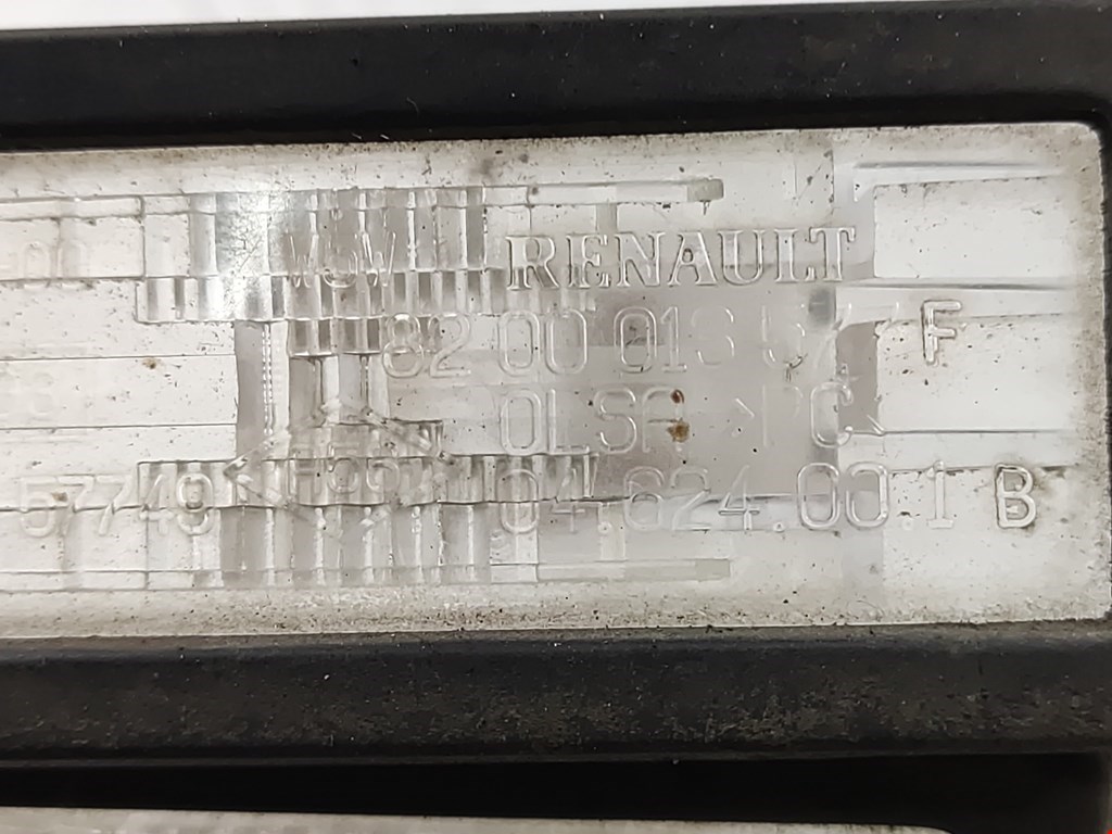 Фонарь подсветки номера RENAULT Laguna 2001-2007