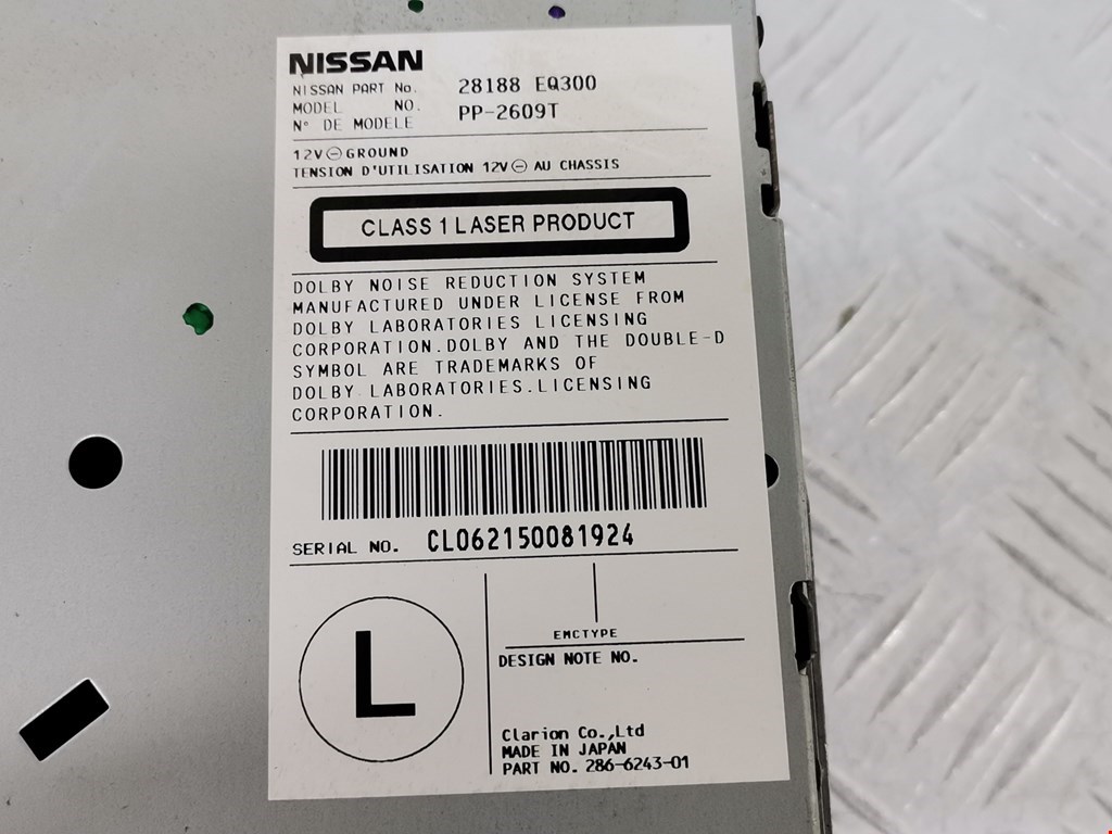 Магнитола NISSAN X-Trail T30 2000-2007