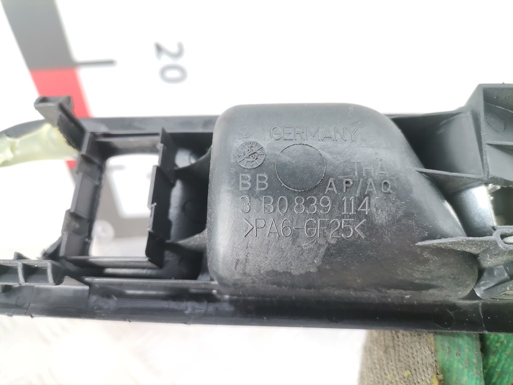 Ручка дверная задняя внутренняя правая VOLKSWAGEN Bora 1998-2005
