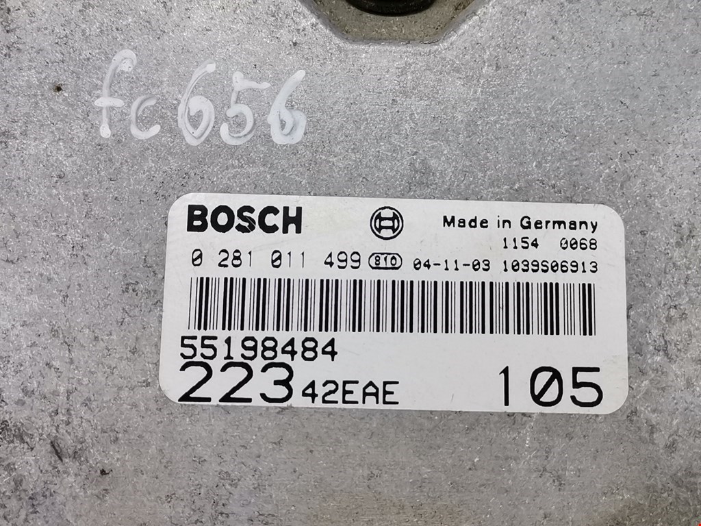 Блок управления двигателя (ЭБУ) FIAT Doblo 1 2000-2005