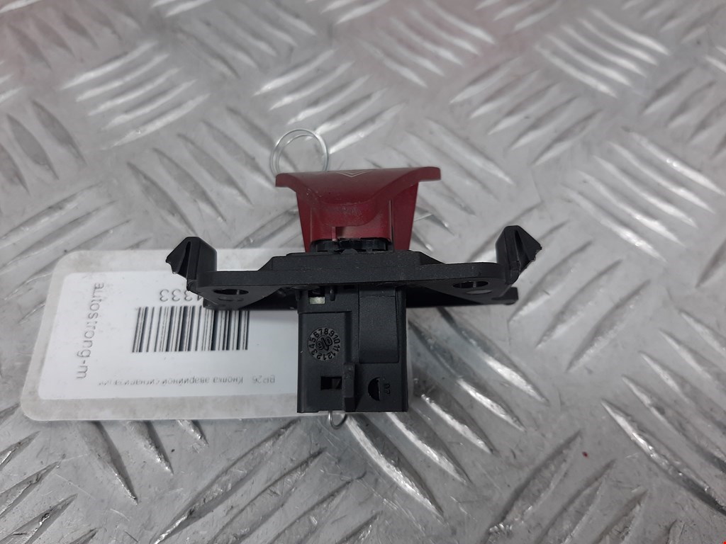 Кнопка аварийной сигнализации (аварийки) PEUGEOT 307 2001-2008