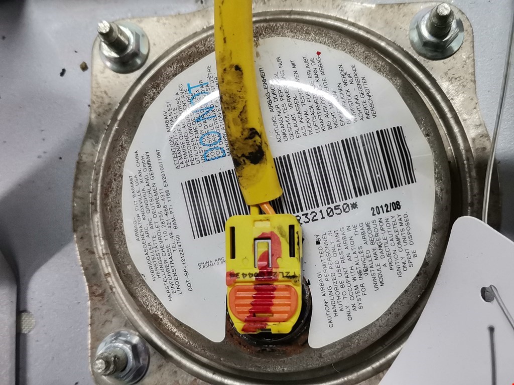 Подушка безопасности пассажирская (в торпедо) CHEVROLET Spark 2010-2015