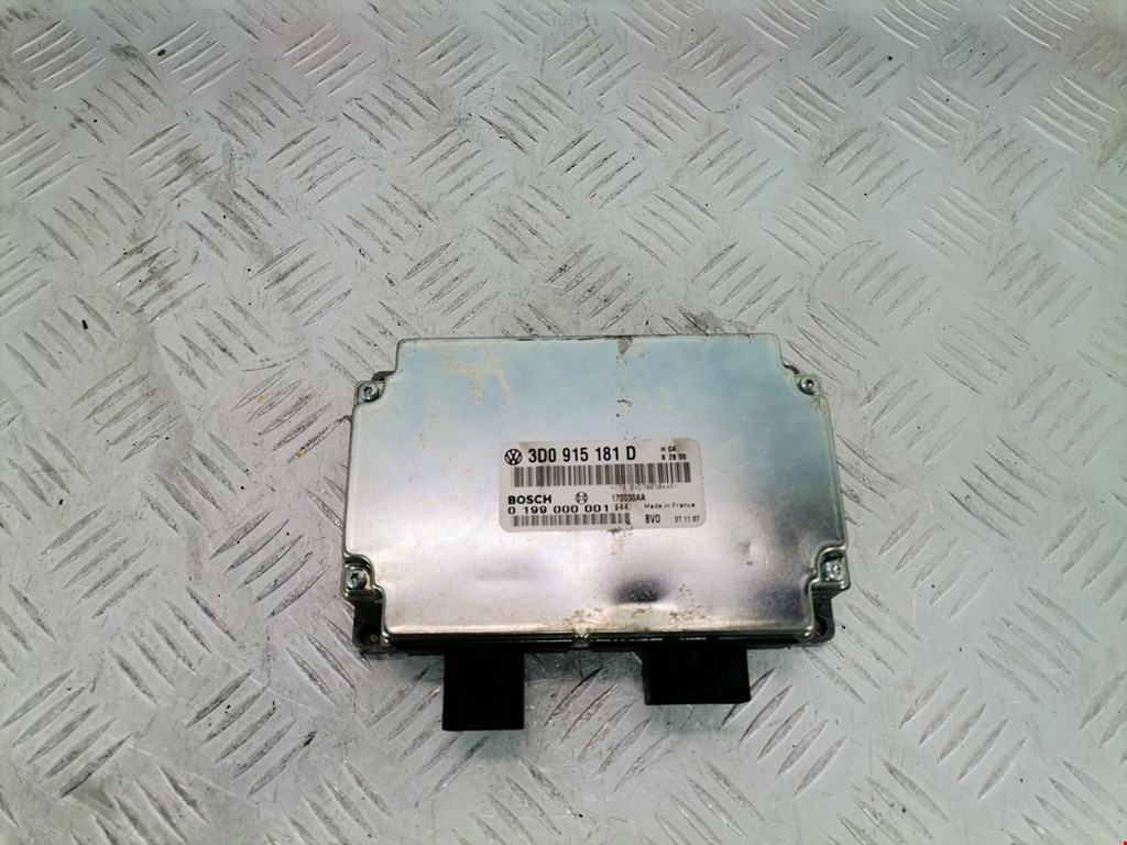 Блок управления аккумулятором (блок контроля мощности ЭБУ модуля питания) Volkswagen Phaeton (2002-2016)