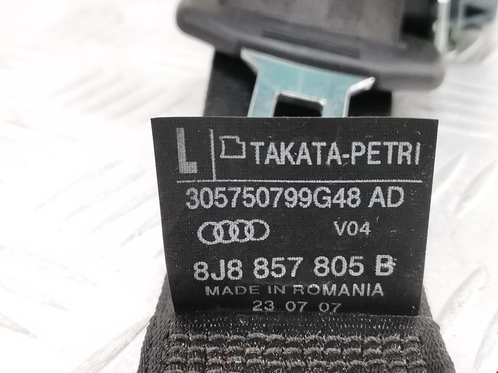 Ремень безопасности задний левый AUDI TT 8J 2006-2014