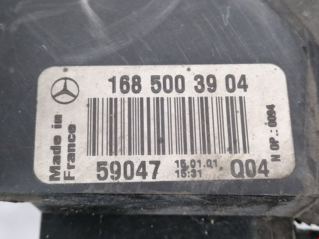 Воздухозаборник (наружный) MERCEDES-BENZ A-Class W168 1997-2004