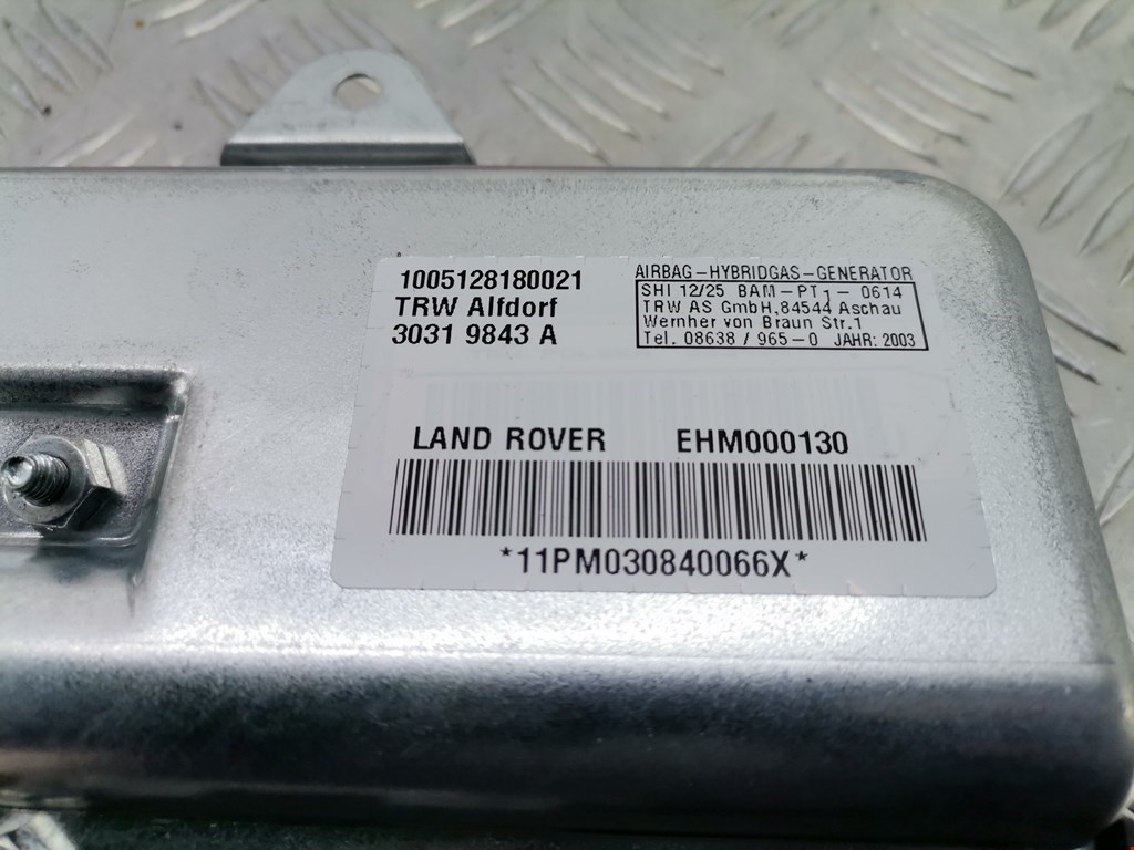 Подушка безопасности в дверь LAND ROVER Range Rover 2002-2012