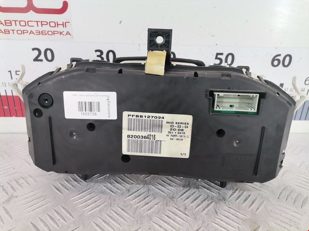 Панель приборов (щиток) RENAULT Megane II 2002-2009