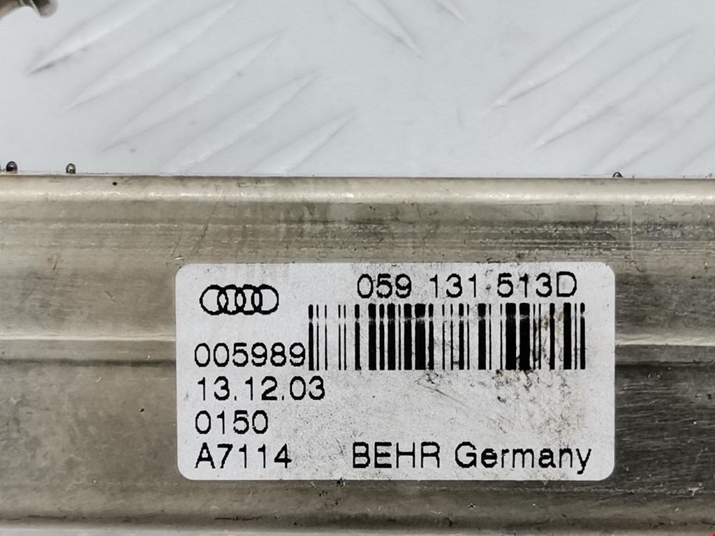 Радиатор системы ЕГР AUDI A4 B6 2001-2005