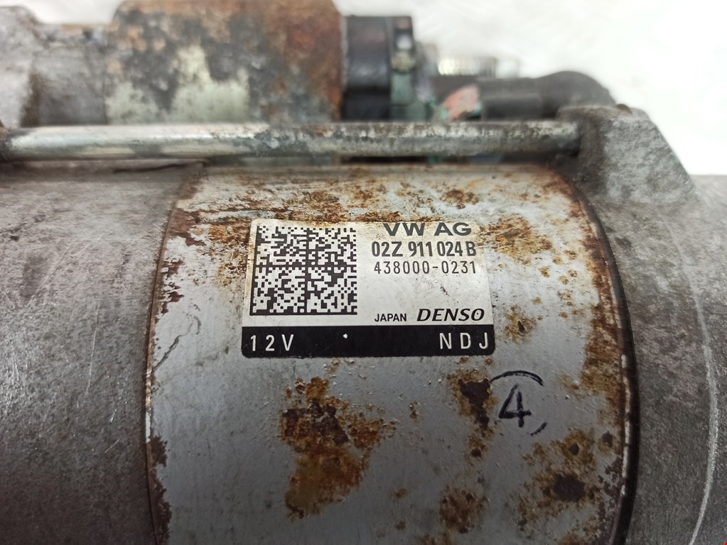 Стартер SKODA Octavia A7 2013-2020