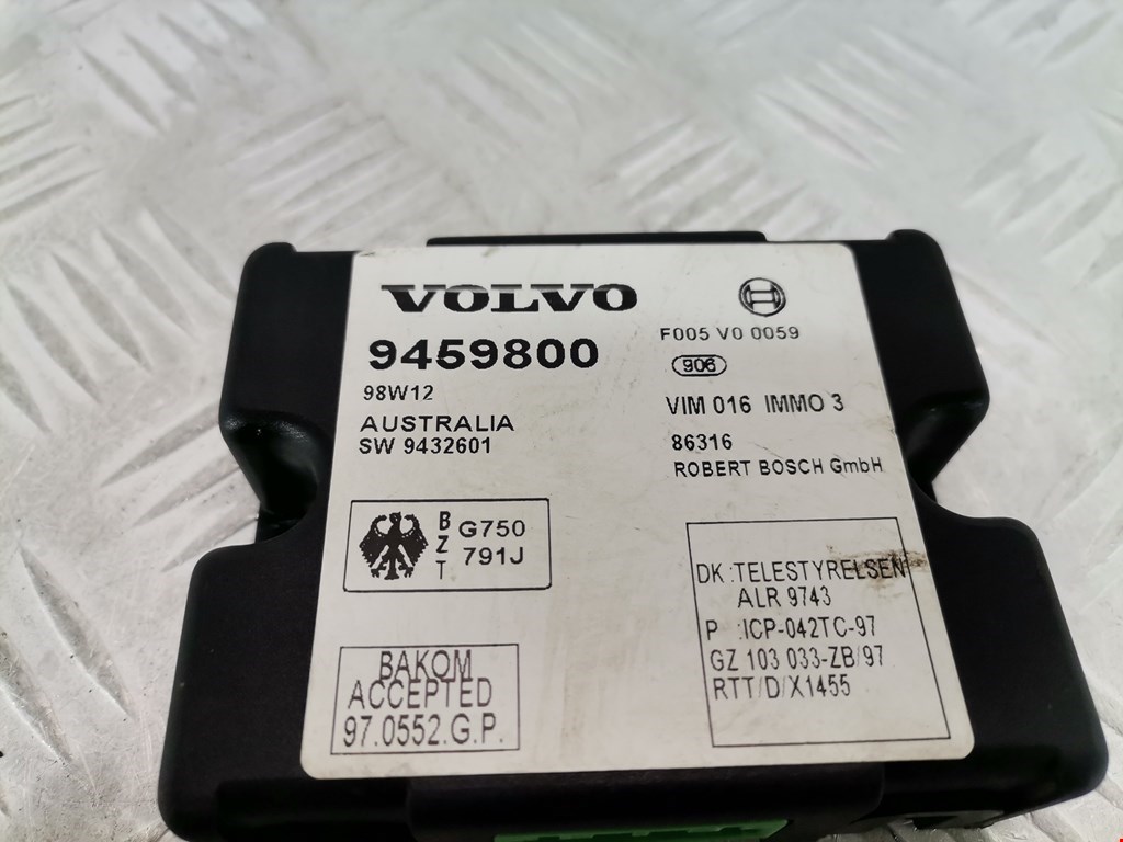 Иммобилайзер VOLVO S70 1997-2000