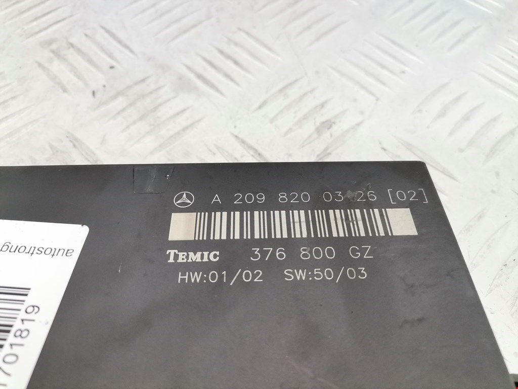 Блок комфорта MERCEDES-BENZ CLK-Class W209 2002-2009