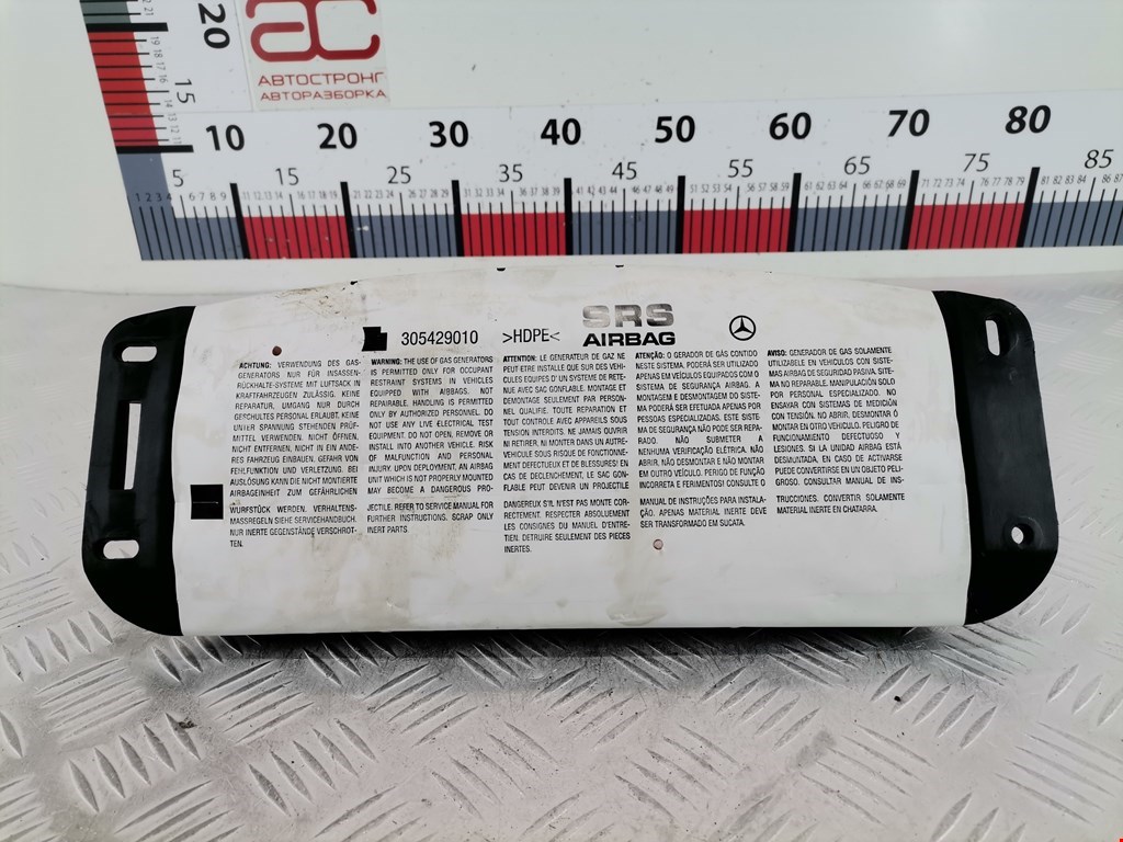 Подушка безопасности пассажирская (в торпедо) MERCEDES-BENZ C-Class C-klasse W204 2007-2015