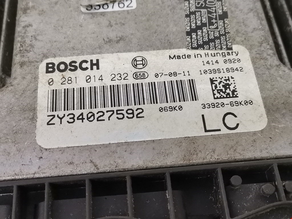 Блок управления двигателя (ЭБУ) SUZUKI SX4 2006-2014