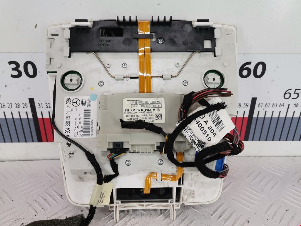 Плафон салонный (салона фонарь) MERCEDES-BENZ C-Class C-klasse W204 2007-2015