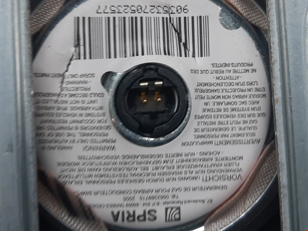 Подушка безопасности в рулевое колесо CITROEN C3 2002-2009