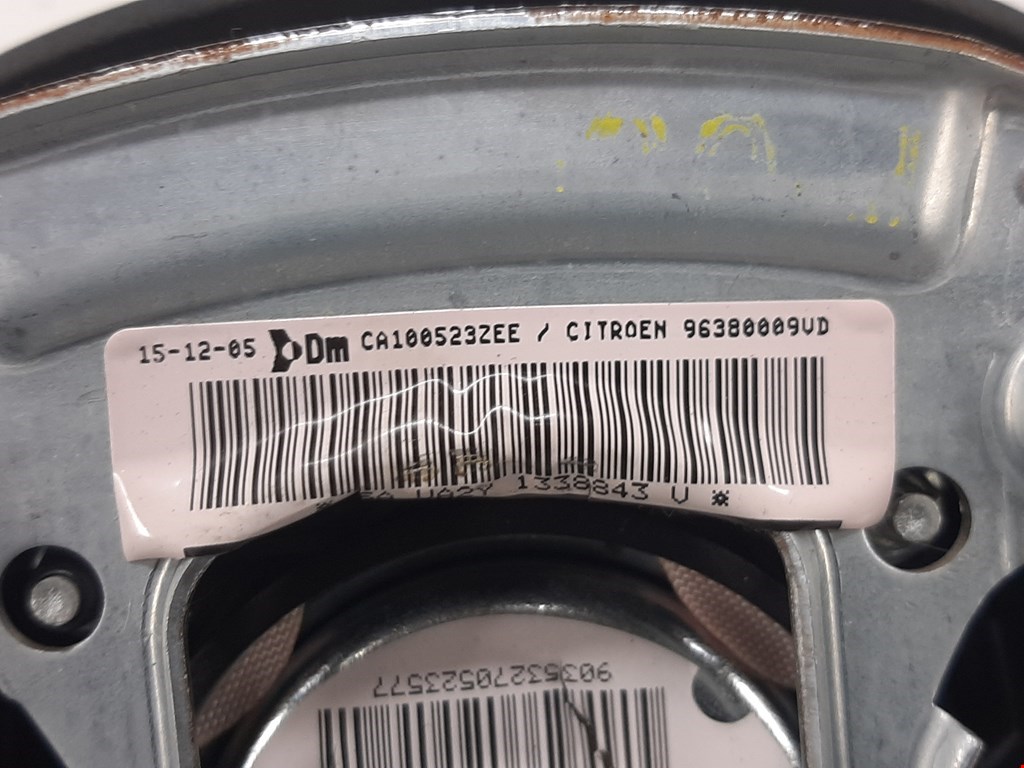 Подушка безопасности в рулевое колесо CITROEN C3 2002-2009