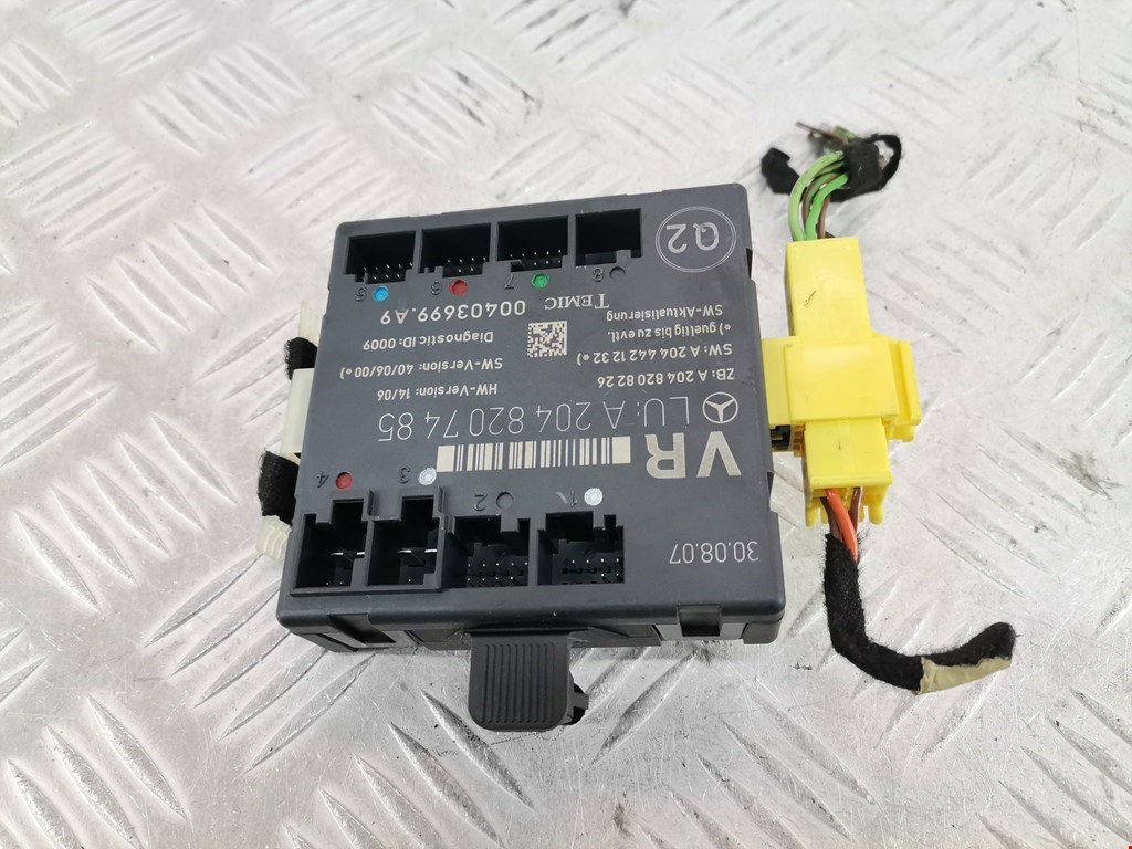 Блок комфорта MERCEDES-BENZ C-Class C-klasse W204 2007-2015