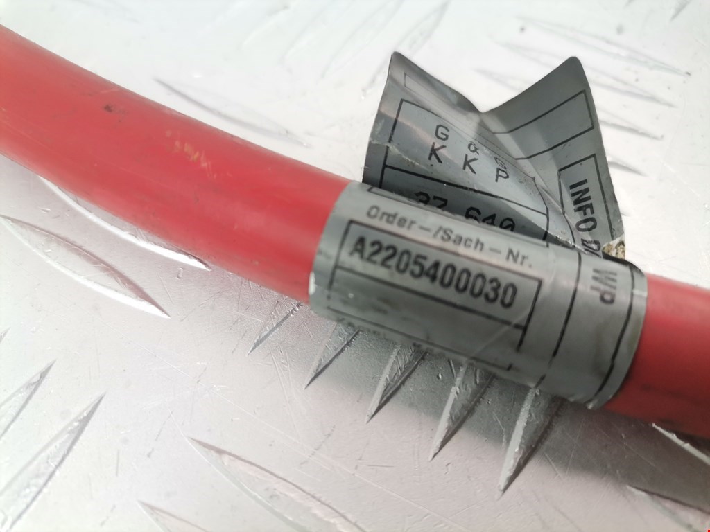 Клемма аккумулятора (плюс) + MERCEDES-BENZ S-Class IV W220 1998-2005