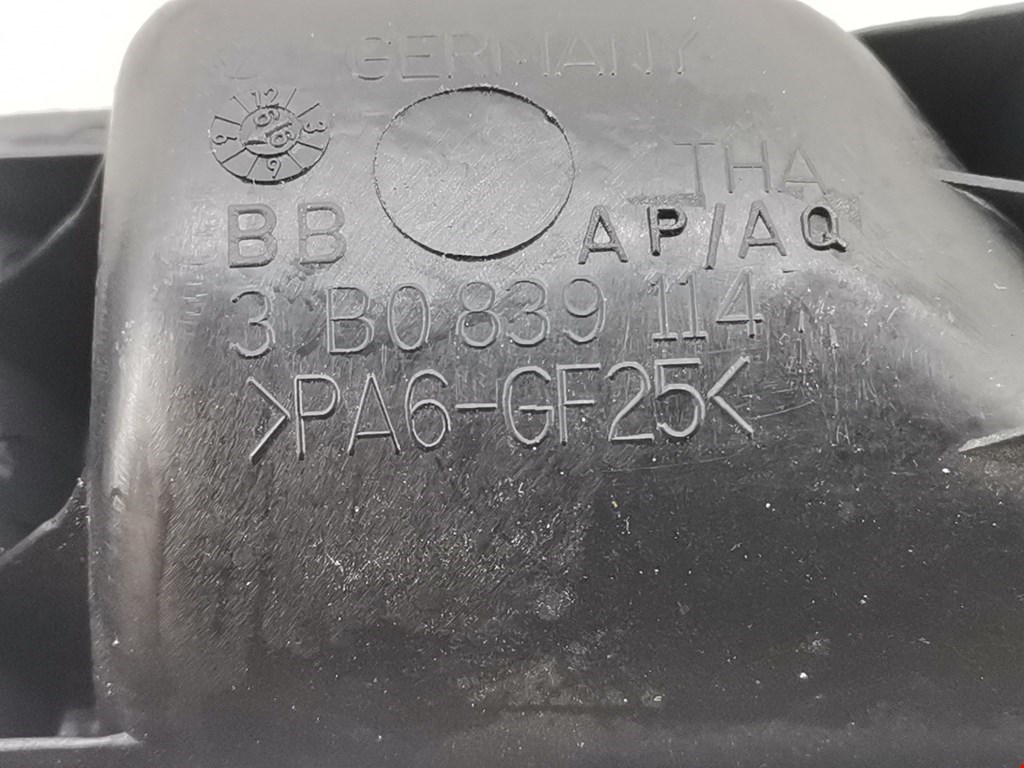 Ручка дверная задняя внутренняя правая VOLKSWAGEN Bora 1998-2005