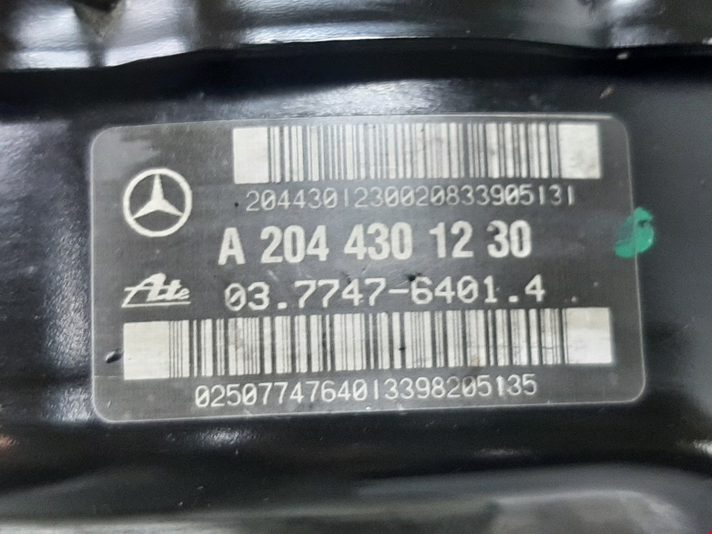 Усилитель тормозов вакуумный MERCEDES-BENZ C-Class C-klasse W204 2007-2015