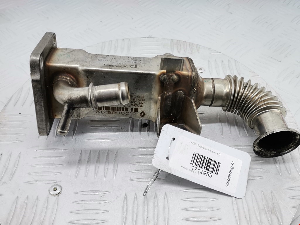 Радиатор системы ЕГР RENAULT Trafic II 2001-2014