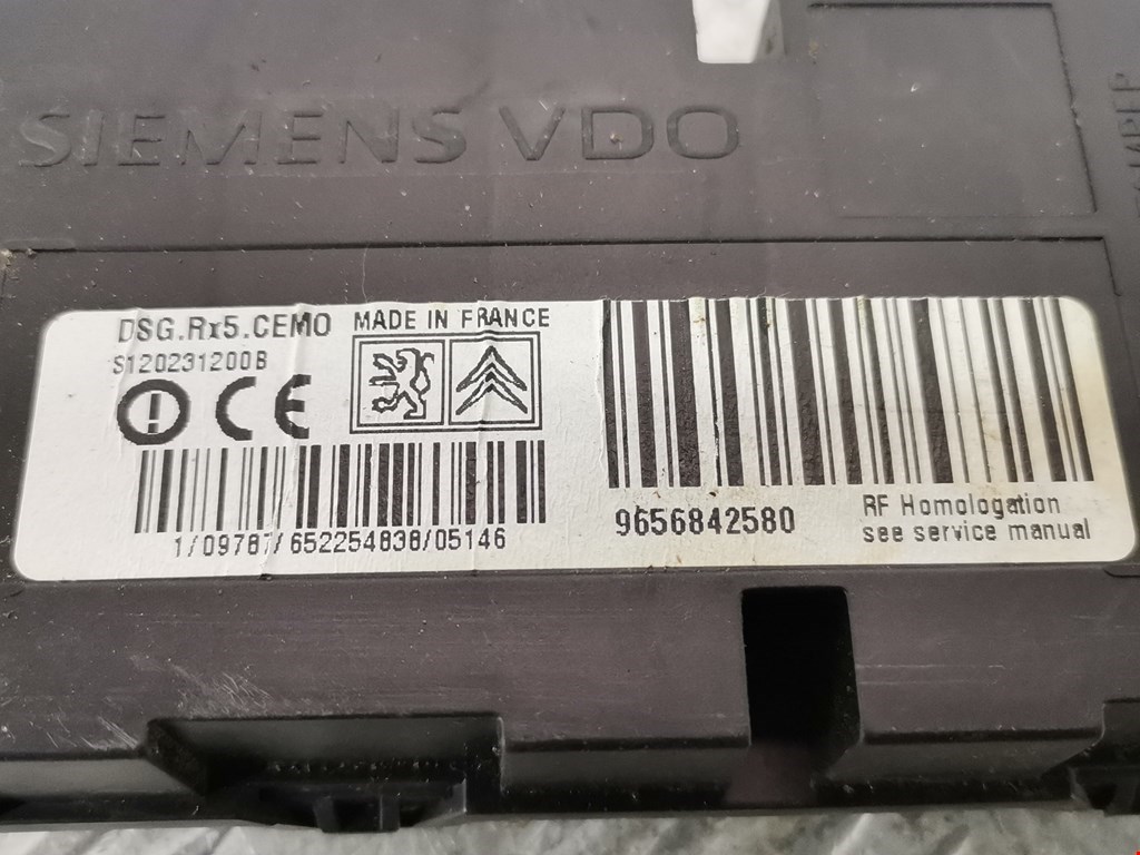 Блок комфорта PEUGEOT 607 2000-2010